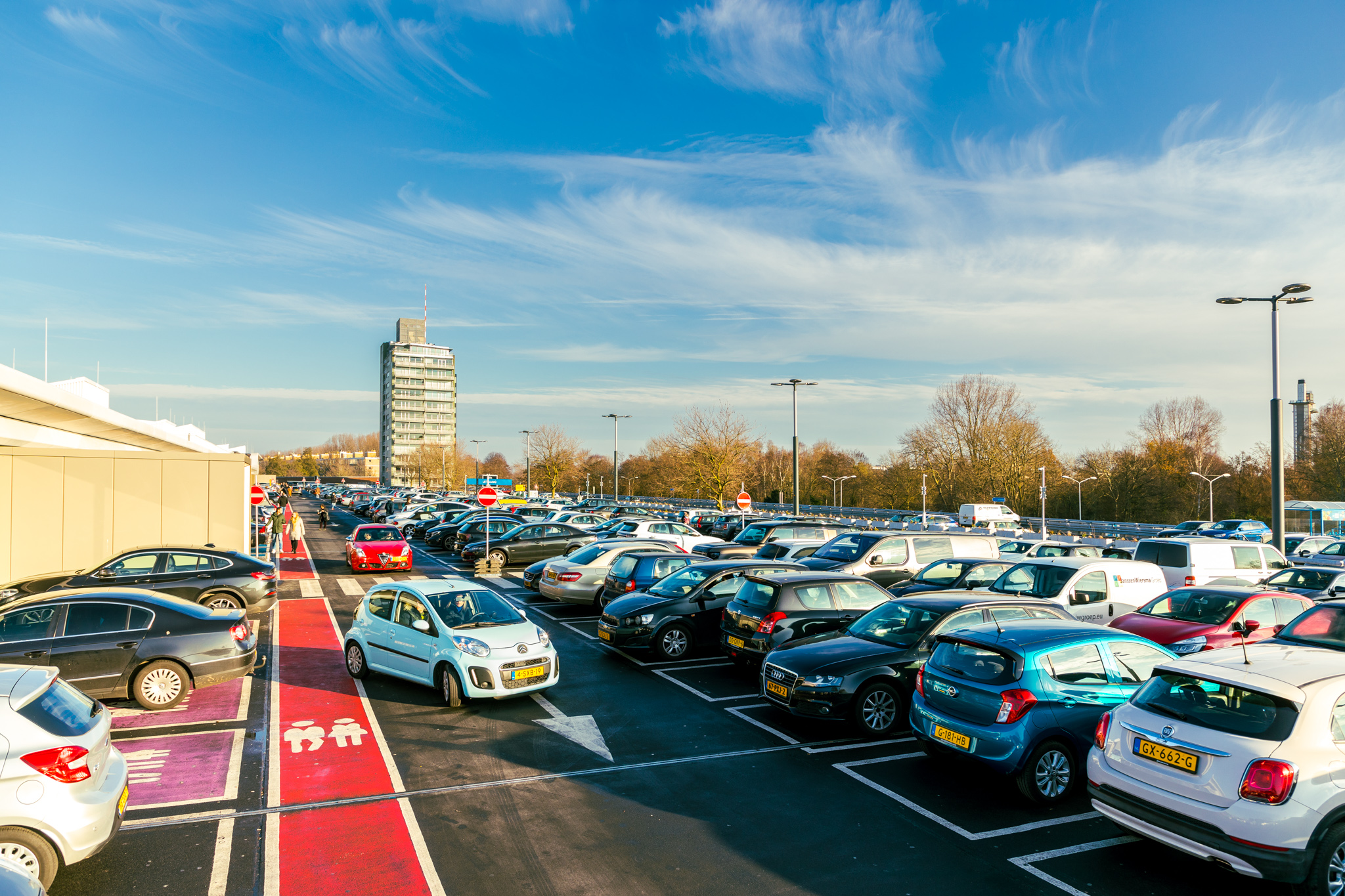 Parkeerplaats Westfield Mall of the Netherlands