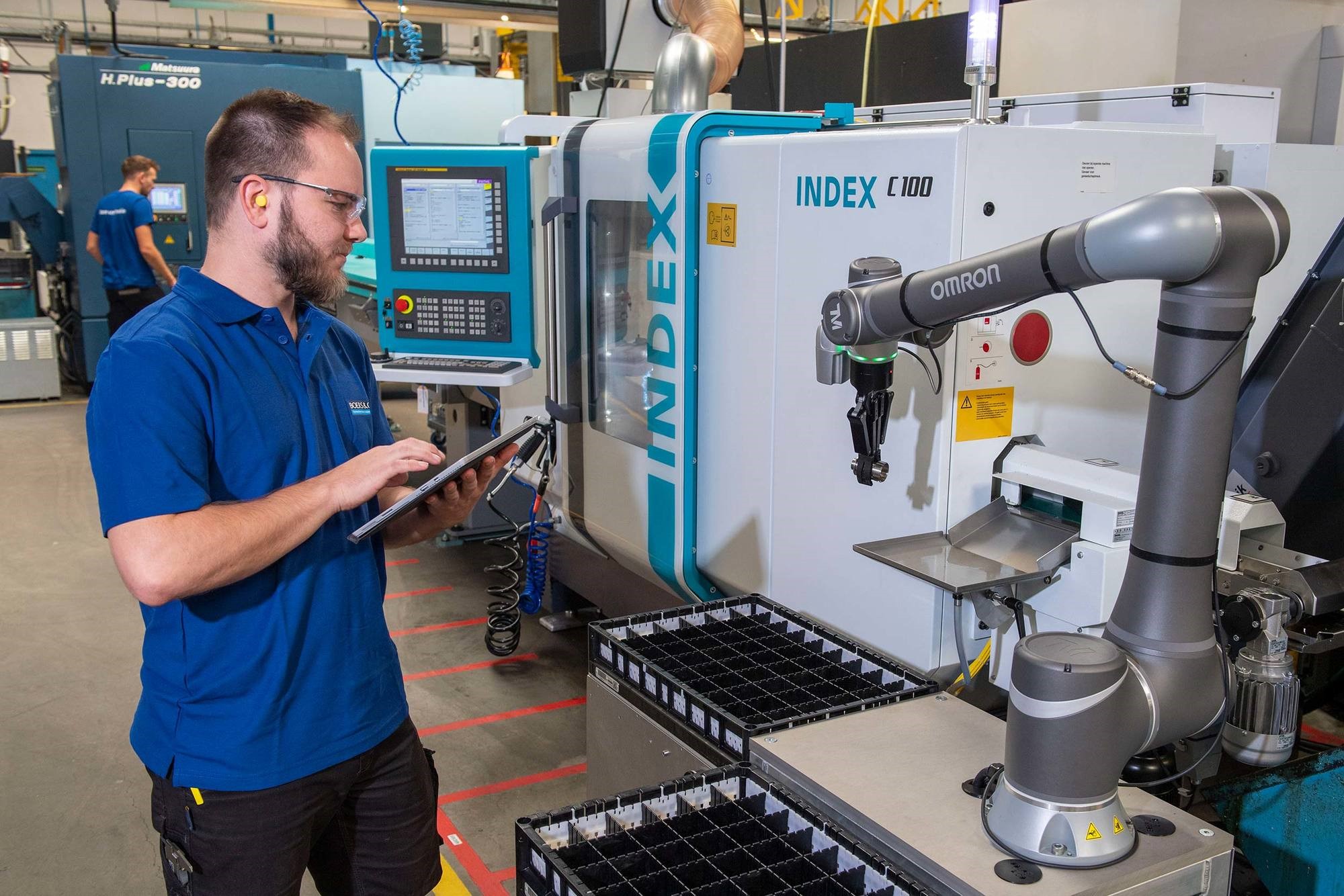 Maakindustrie in Schiedistrict