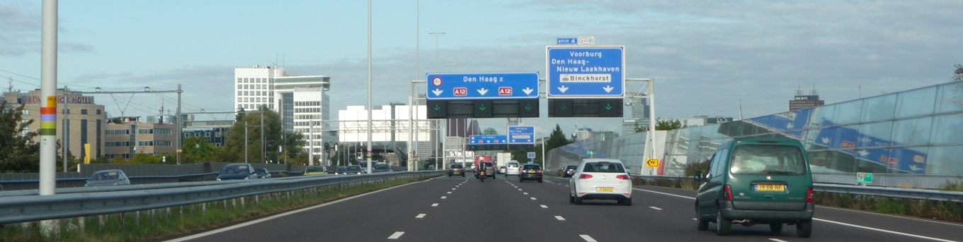 verkeer op snelweg A12