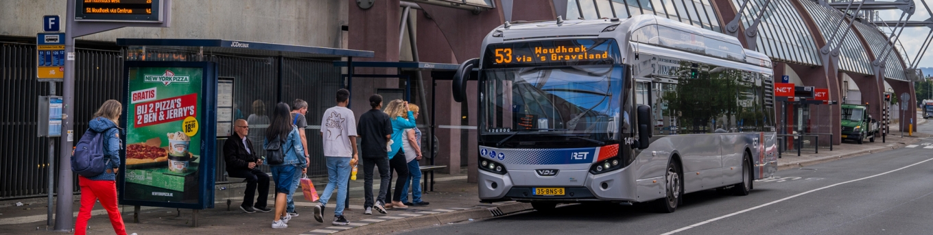 Bus station Schiedam RET