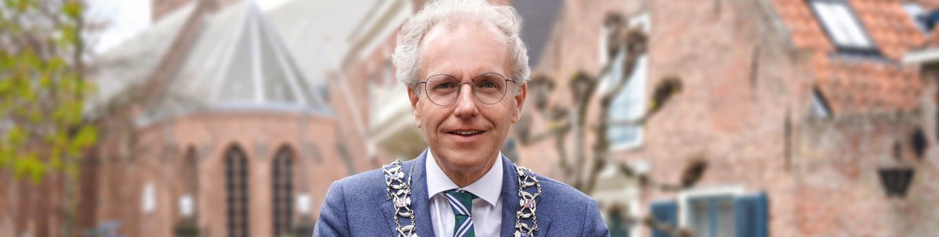 Portretfoto van Leendert de Lange