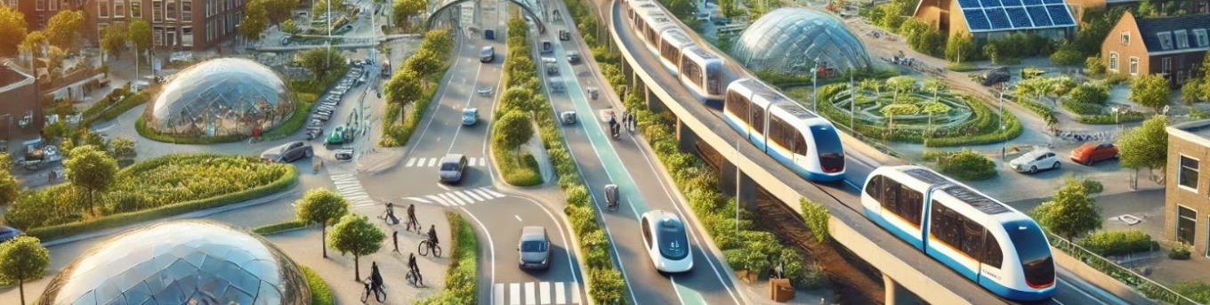 beeld van mobiliteit in de toekomst