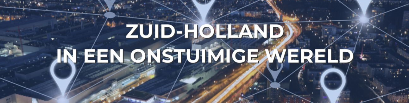 cover regiomonitor: zuid-holland in een onstuimige wereld